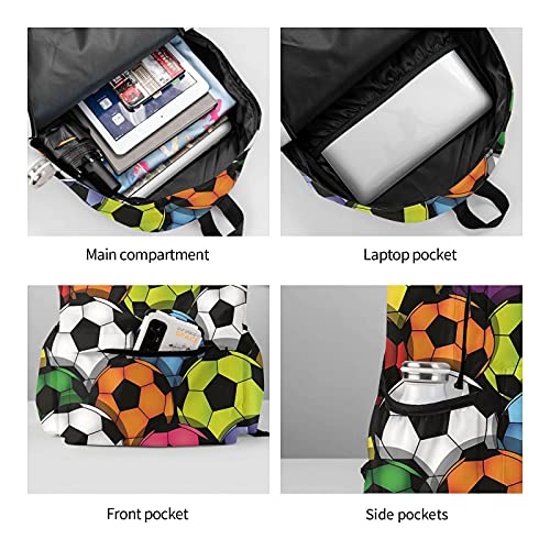 Sac à dos décontracté coloré pour ordinateur portable 17 pouces - 6