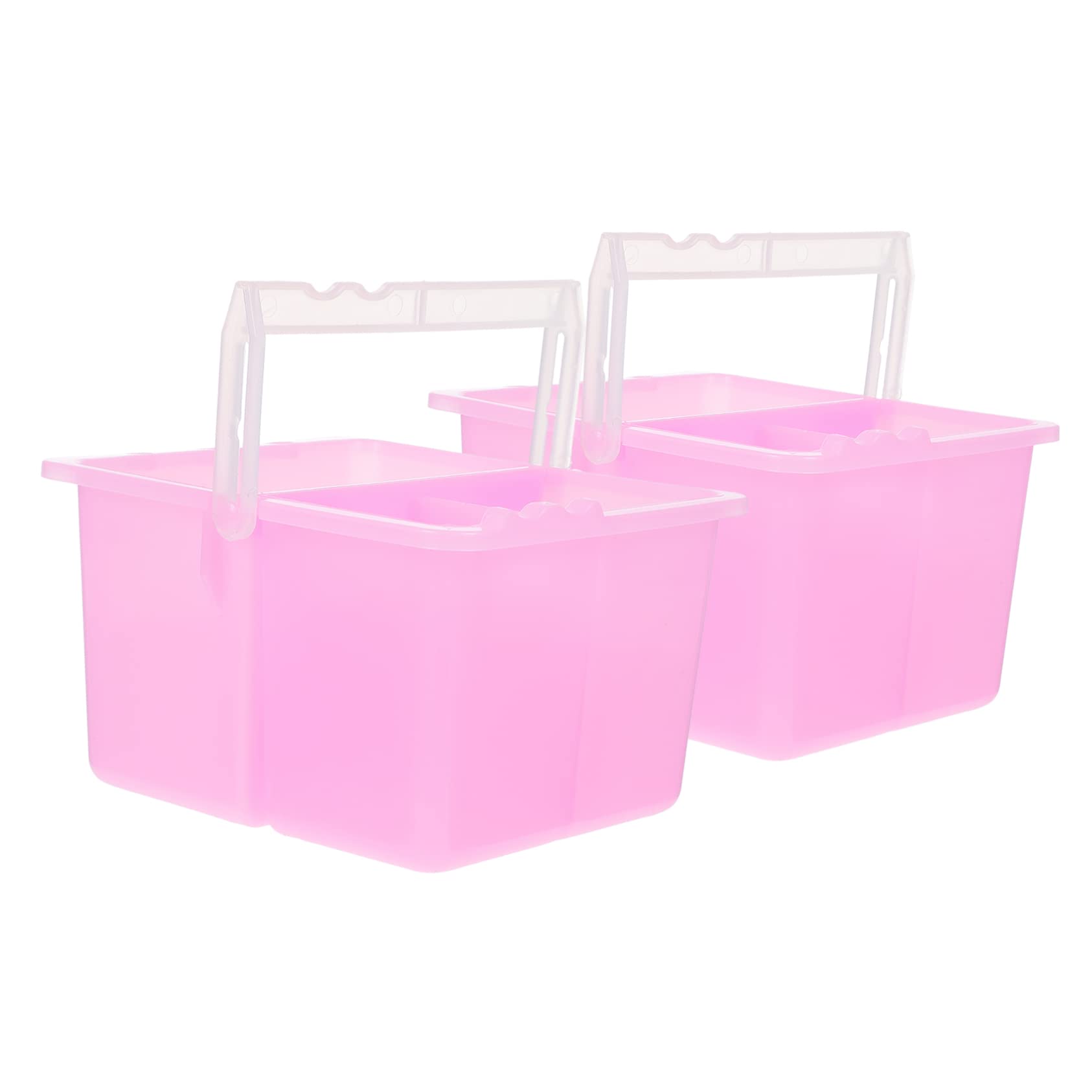 HAPINARY 2pcs Pencil Bucket Washing Machine Cleaner He Washer Machine Cleaner Oil Paint Cleaner Washer Cleaner Painting Buckets Oil Brush Cleaner Artist Brush Basins Turpentine Plastic