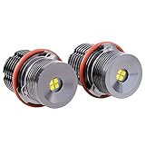 Super Bright 40W 1600LM CREE XT-E LED Error Free Angel Eye Halo Ring Replacement For BMW Car 1 5 6 7 Series E87 E39 E60 E61 E63 E64 E66 E83 E53 M5 X3 X5 - Compatible and Fits For BMW
