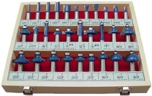 USA WL-2010 30-Piece Professional Router Router Bit Set - 1/2-Inch Shank