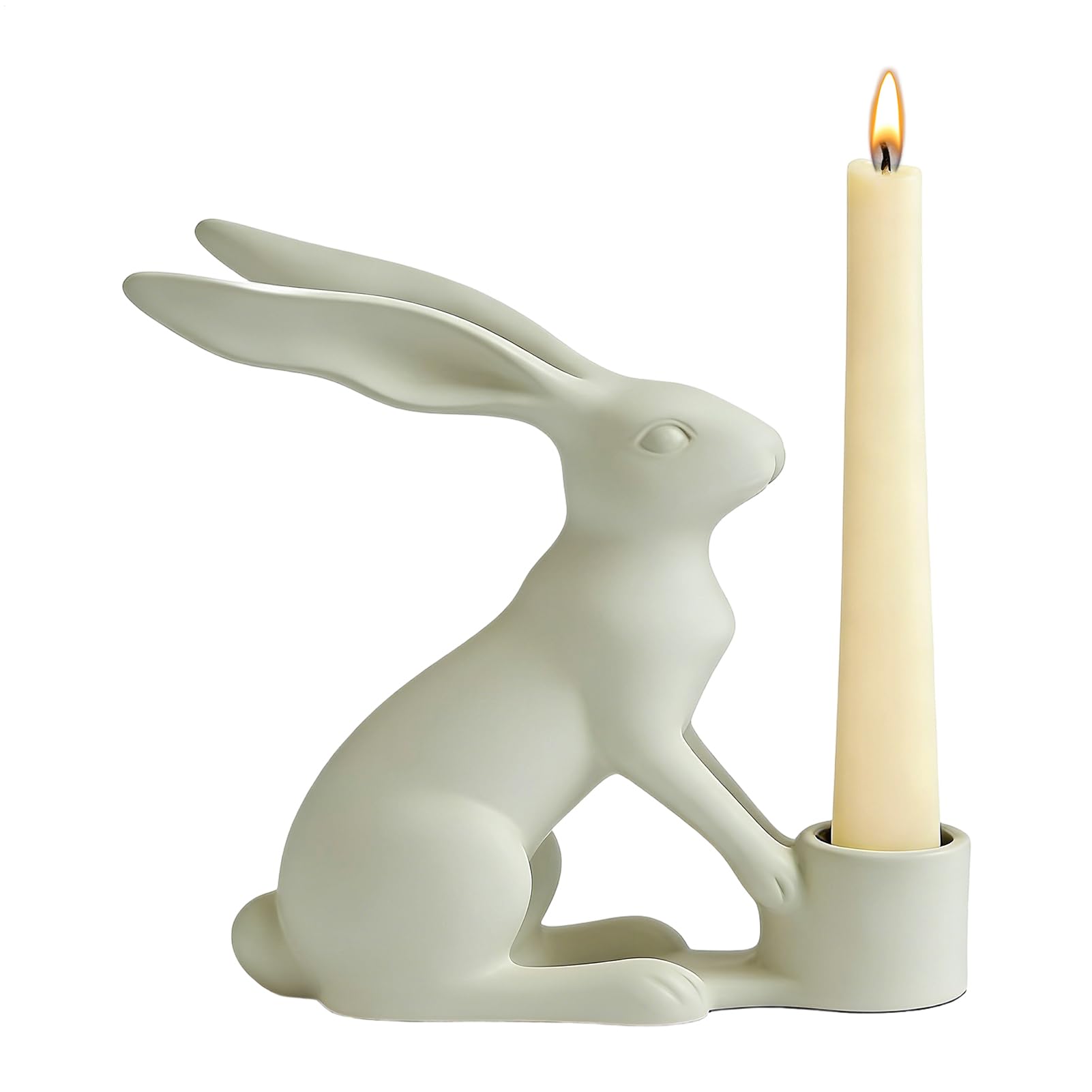Bougeoir décoration de table stable pour sécuriser vos bougies de Pâques