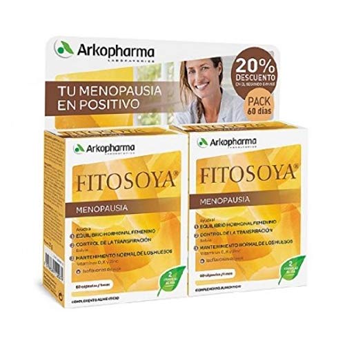 Arkopharma DUPLO Fitosoya Menopausia, 2x60cápsulas