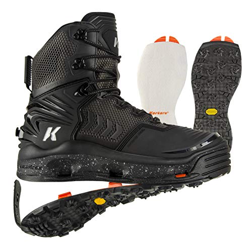 Korkers mens Felt & Vibram Soles2