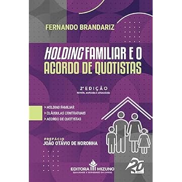 Capa do livro Holding Familiar e o Acordo de Quotistas 2ª edição