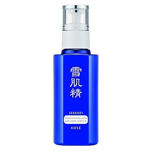 SEKKISEI Enriched Emulsion - Suero hidratante de crema facial, 4.7 onzas
