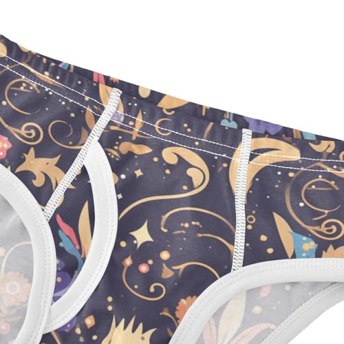 KLL Mardi Gra with French Lily Toddler Boy Pure Cotton Nighttime Underwear Cute Children Panties4