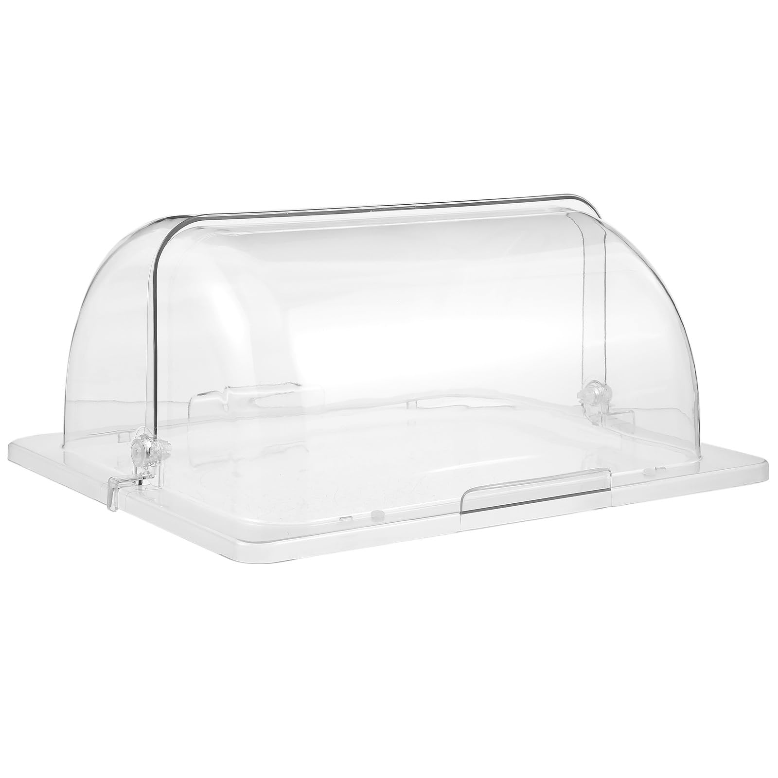 Coperchio per Dolci in Plastica Trasparente Apertura Ampia e Protezione Antipolvere per Esposizione di Pasticceria e Snack
