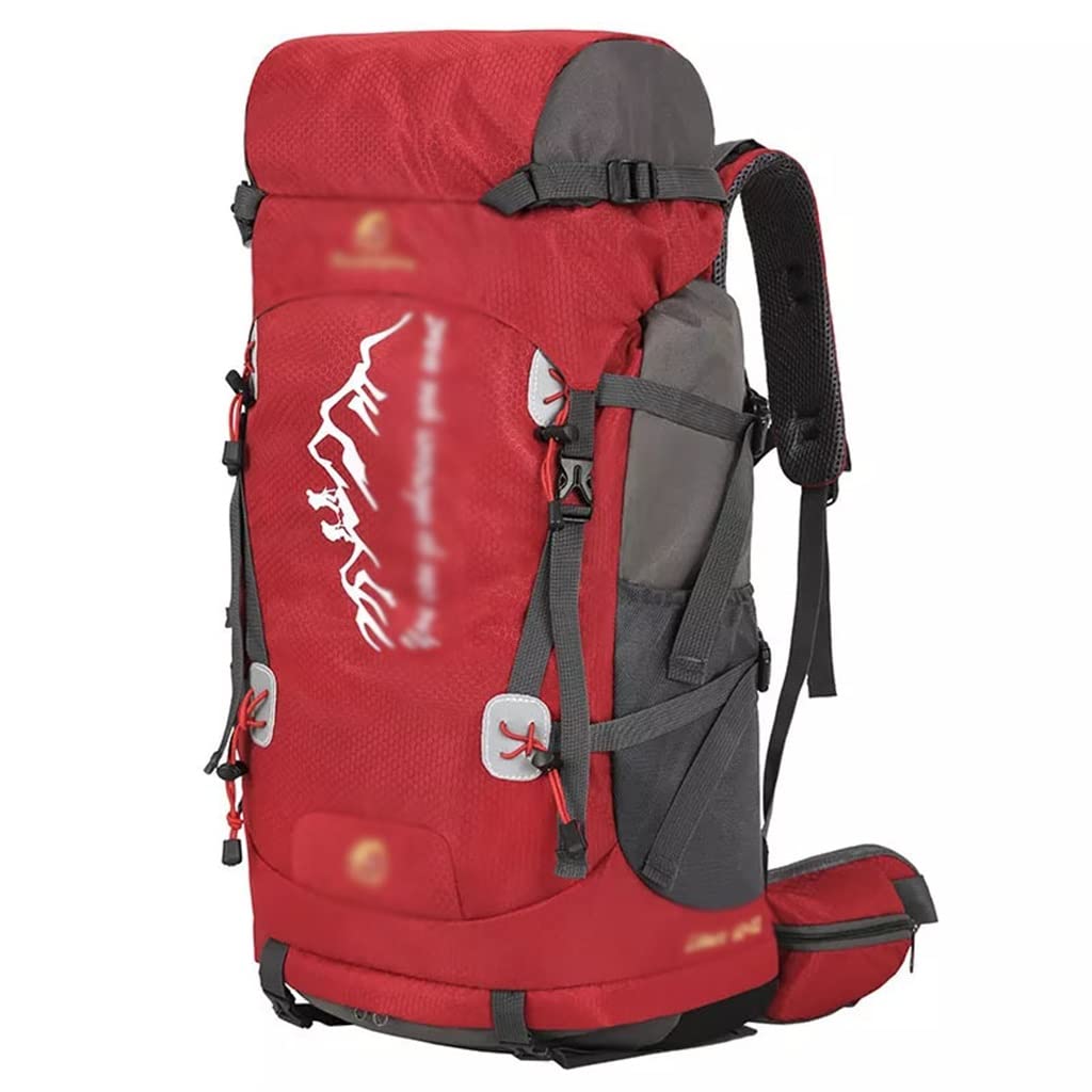 【新品包包】70L Mountaineering Bag Outdoor Camping Backpack Large Capacity Travel Rucksack Men's Backpack (Color : D, Size