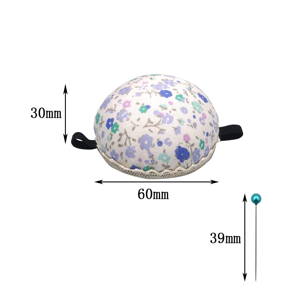 Tofficu Joli coussin à épingles pour couture de poignet intérieur en coton PP velours côtelé
