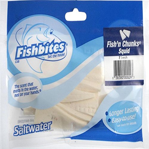 Fish Bites 0029 Fish'N Chunks Squid Flesh, White
