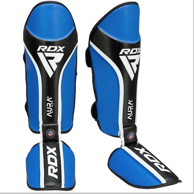 RDX Shin Instep Aura Plus T-17 Blue/Black-S