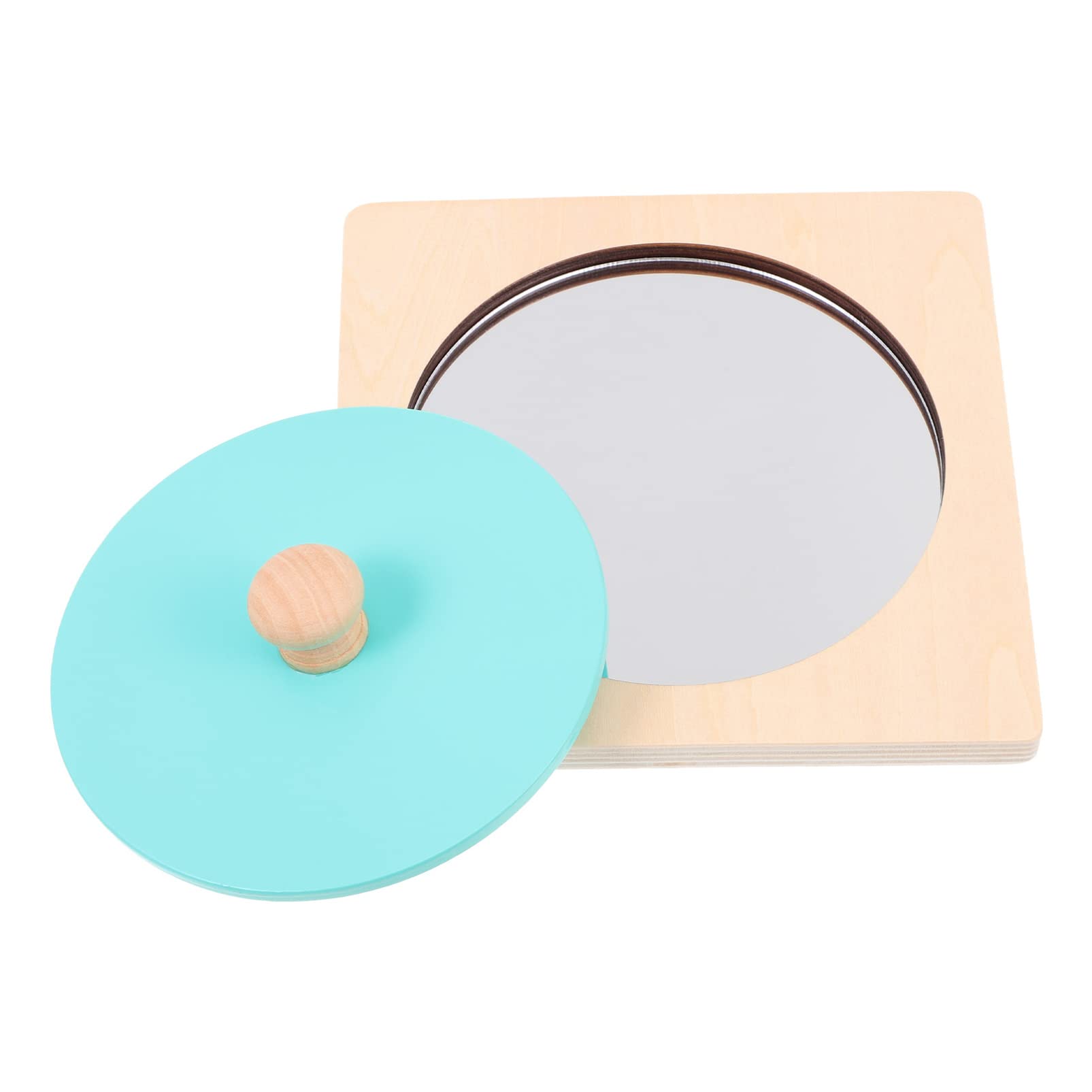 Toyandona Tummy Time Floor Mirror Mirror Toys For Babies Newborn