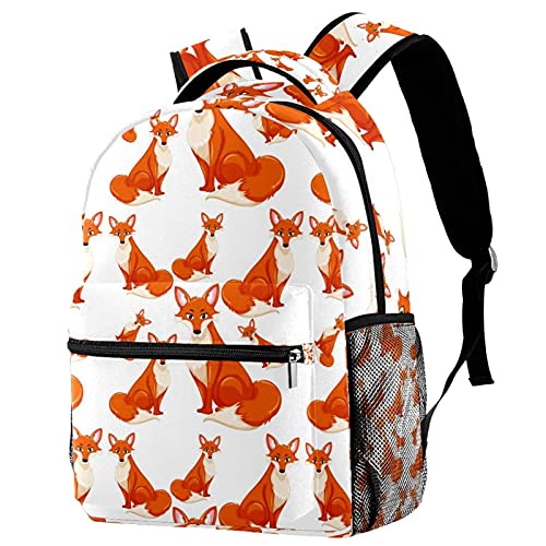 Sac à dos renard orange compact pour transporter vos affaires sans effort