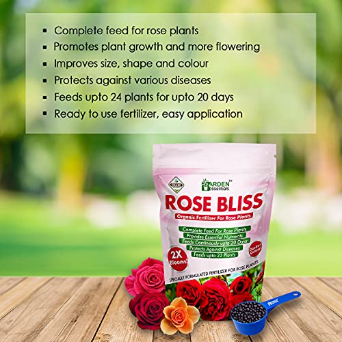 Image of Rose Bliss Fertilizer for Rose Plants | Bloom Booster for Flowering & Growth | Promotes Healthy Roots & More Flowers (1Kg)