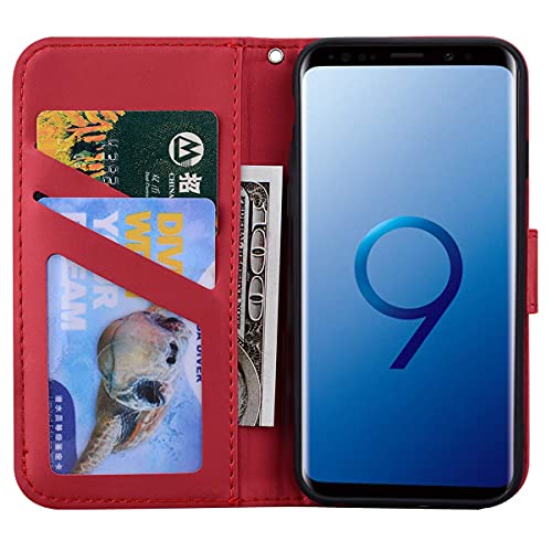 Annuo Cover Cellulare Portafoglio Libro magnetica