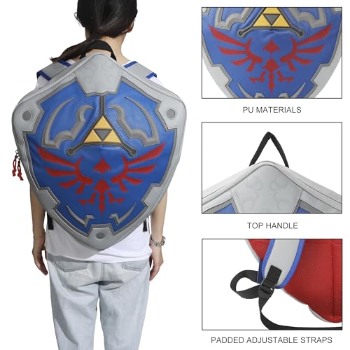 The Legend Of Zelda Hylian Shield 18.5" Novelty Backpack4