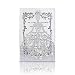 KAZIPA 25PCS Laser Cut Wedding Invitations + White Inside Paper + Envelopes, 4.7'' x 7'' Invitations for Bridal Shower Quinceanera Favor Birthday Bachelorette Party, Silver