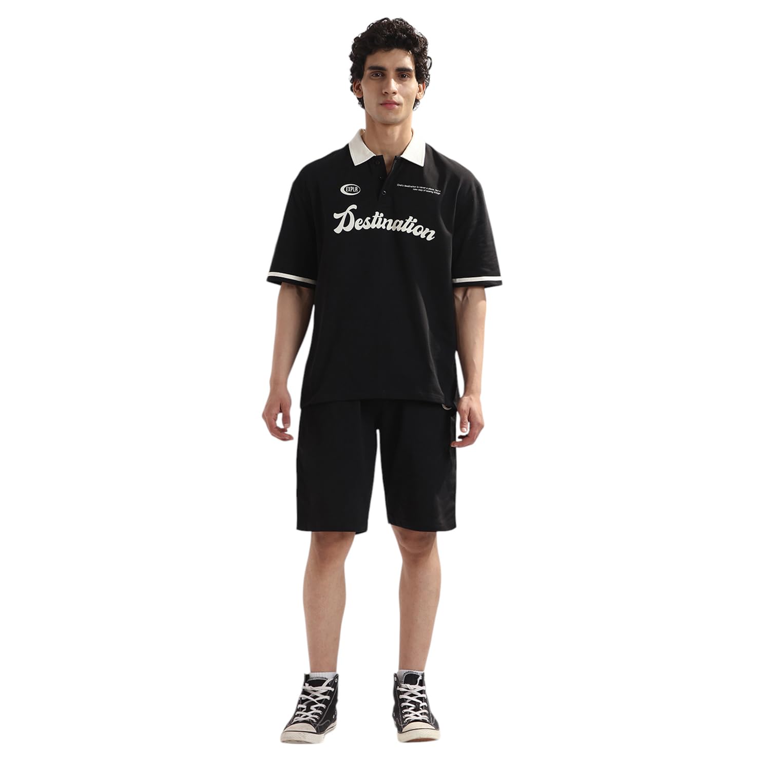 nobero Men Printed Co-ord Set(1M-LWCS-R0208-BL5_Black_XL)-picture-51