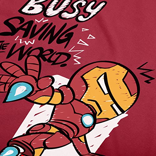Image of Kidsville Marvel Comics Printed Regular Fit Black Cotton Boy's T-Shirt