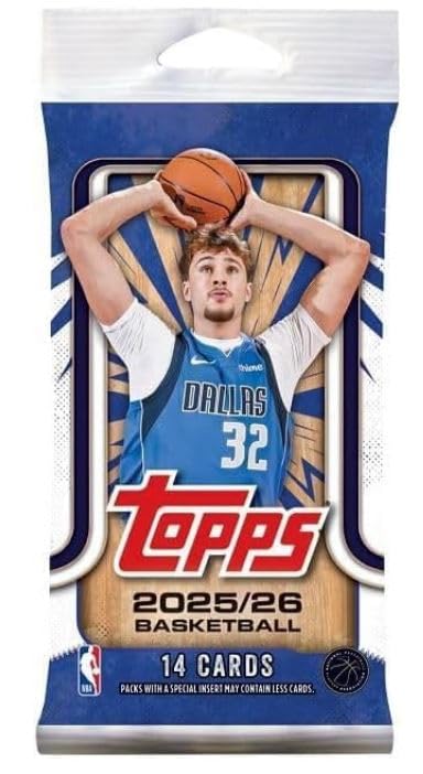 2025-26 Topps Flagship Basketball Trading Cards (1PACK) 14CARDS PER Pack.Chase After exciting Collectible Cards, Such as Autographs and More.