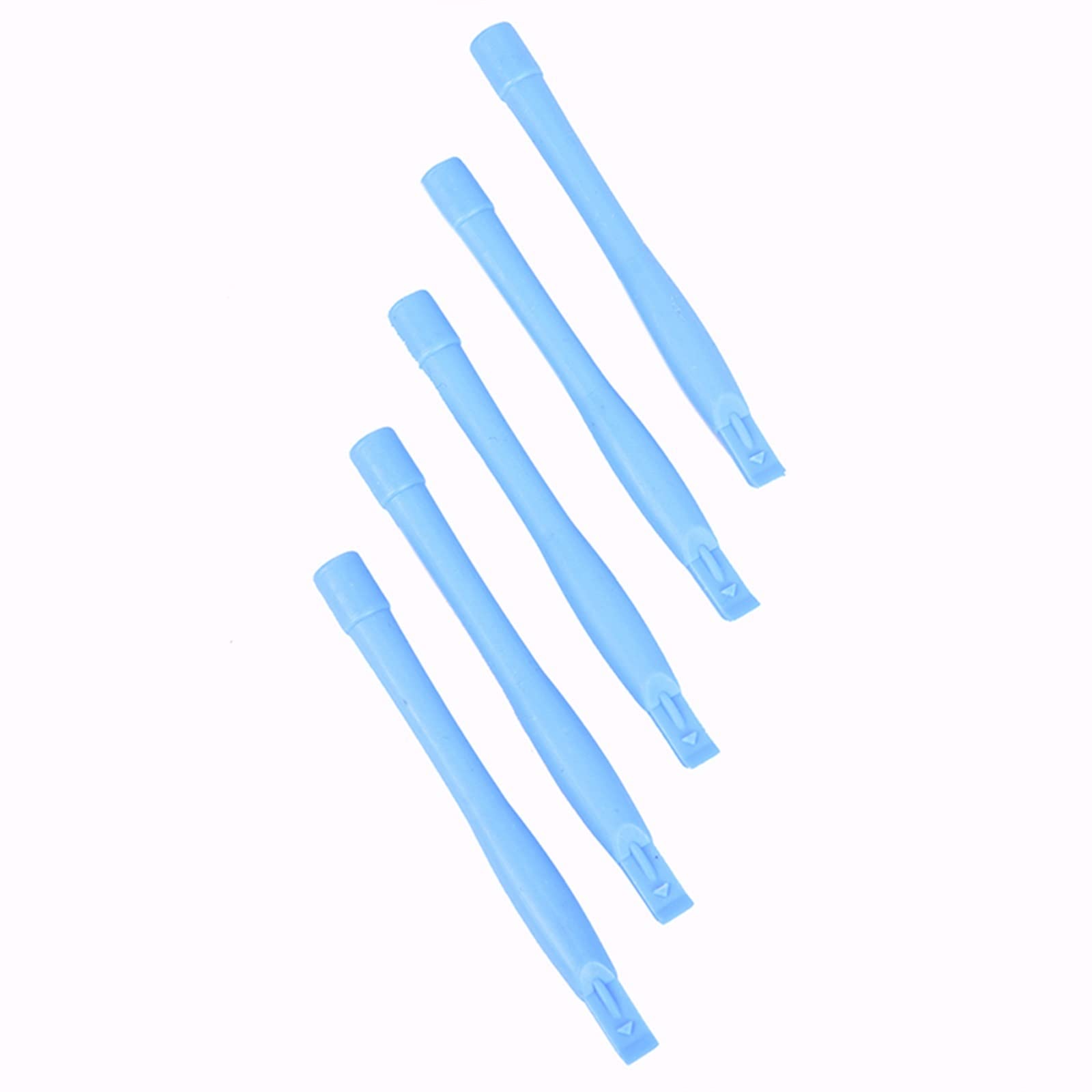 LOTOAK 5pcs/set Opening Pry Tools Plastic Spudger Fit for Phone Mobile Phone Laptop PC Disassembly Repair Tools 8x1.2cm (Color : N2)