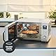 SEVERIN 4-in-1 Mikrowelle „Crispy Wave“, Heißluft-Funktion bis 230°C, Heißluftfritteuse, Mikrowelle, Backofen & Grill, 95 min Timer, max. 2150 W Leistung, 25L, Silber/Edelstahl, MW 7982