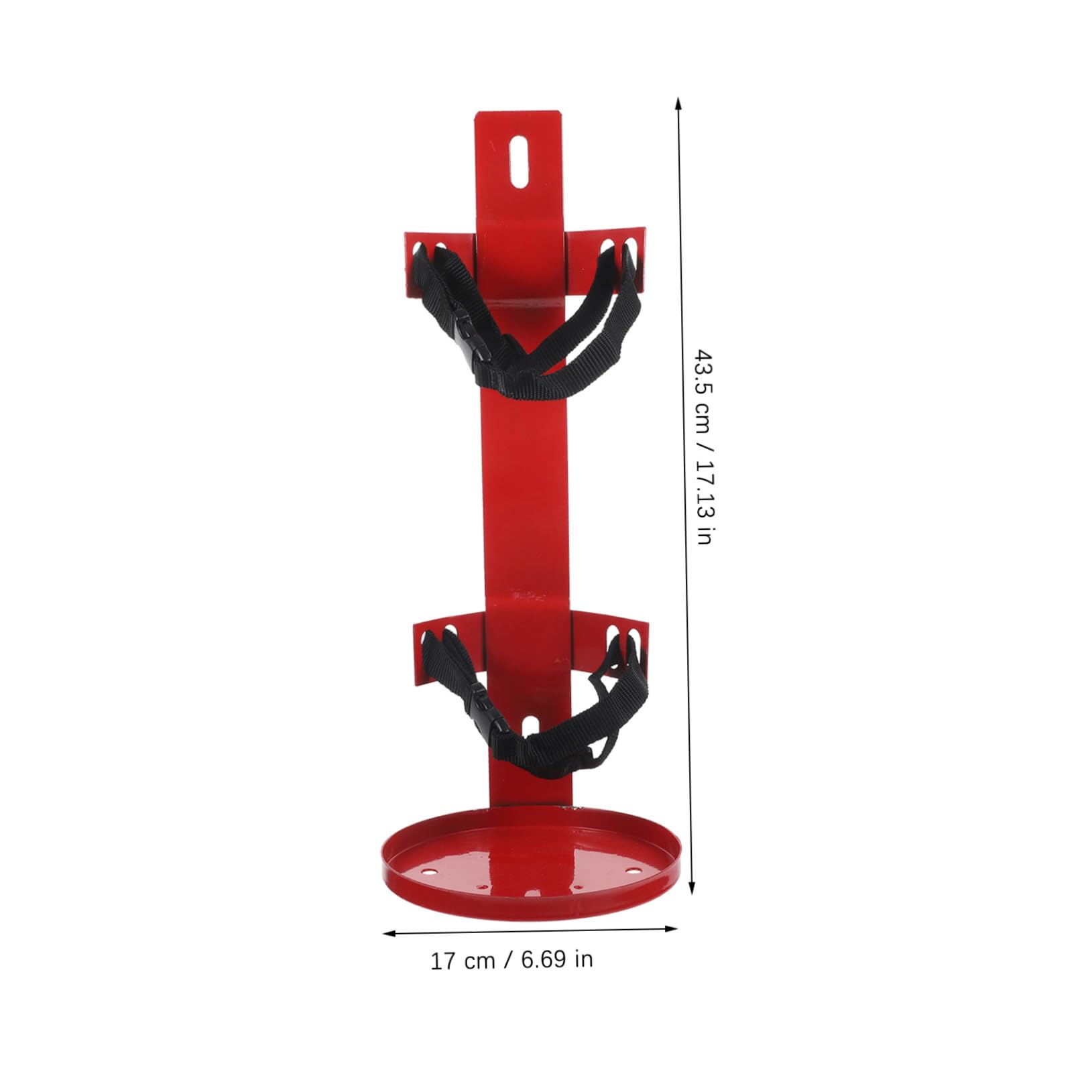 Homoyoyo Soporte para Extintor de Incendios con Correa Fiable Montaje Compacto para Vehículos y Autobuses Compatible con Varios Instalación Rápida y Segura