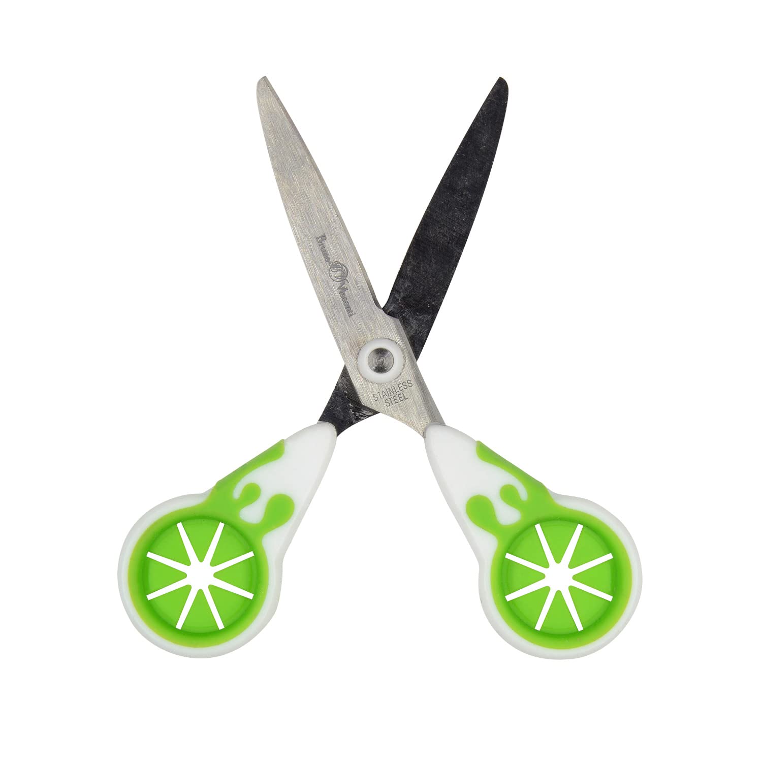 Forbici per bambini "Juicy Cut" 13 cm (verde)