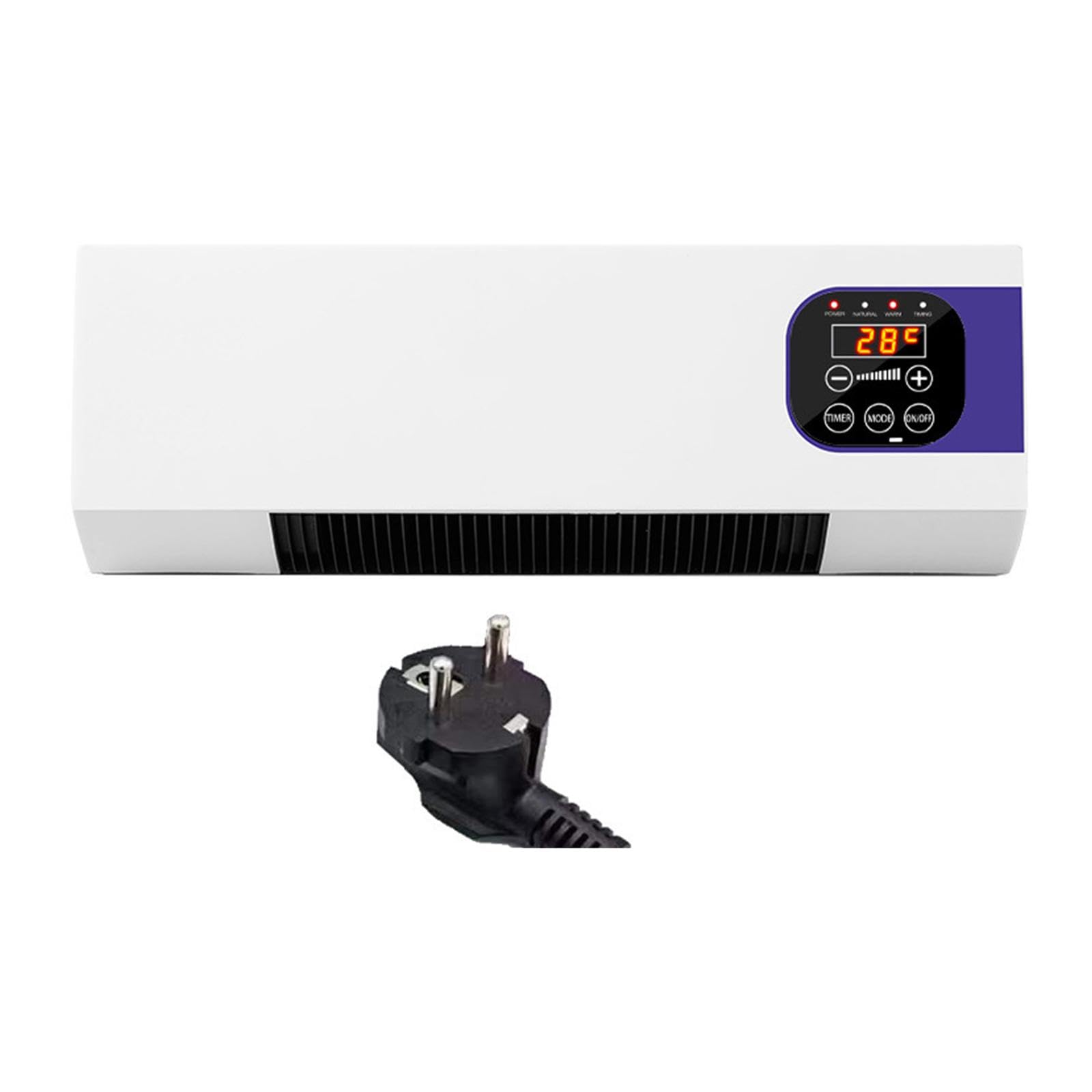 Wall Heater Silent Small Household Heater for Garage Office Indoor Use|Home Improvement|Heating Cooling & Air|Space Heaters-image-30