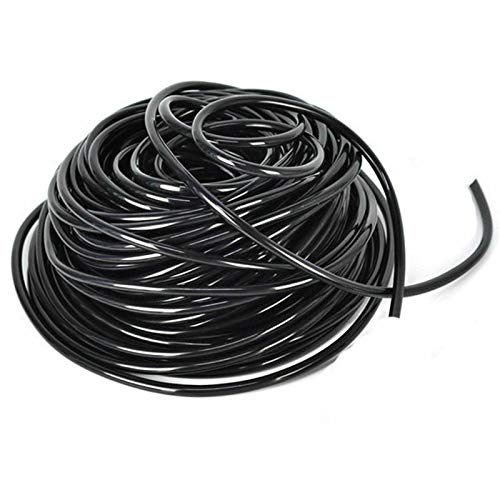 Gardiflex 50M of Black Micro Irrigation Silicone Pipe (Tube) 4mm/6mm