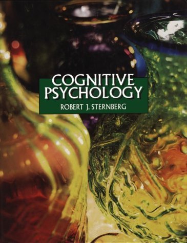 Cognitive Psychology by Sternberg, Robert J. (1996) Hardcover