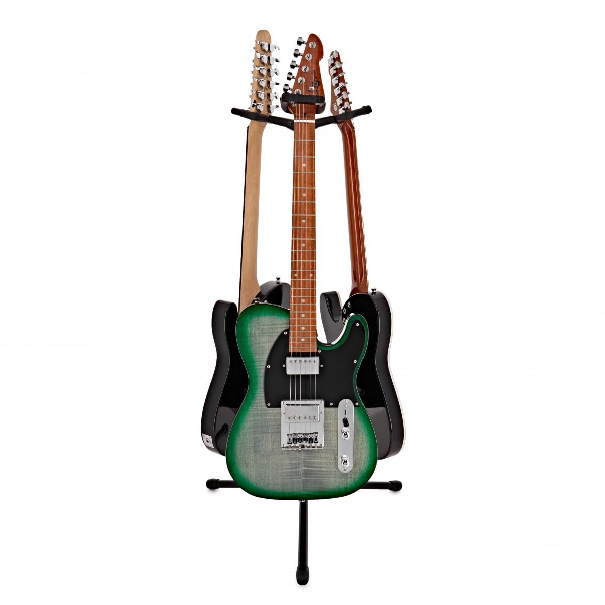 Gear4Music Dreifach-Gitarrenständer