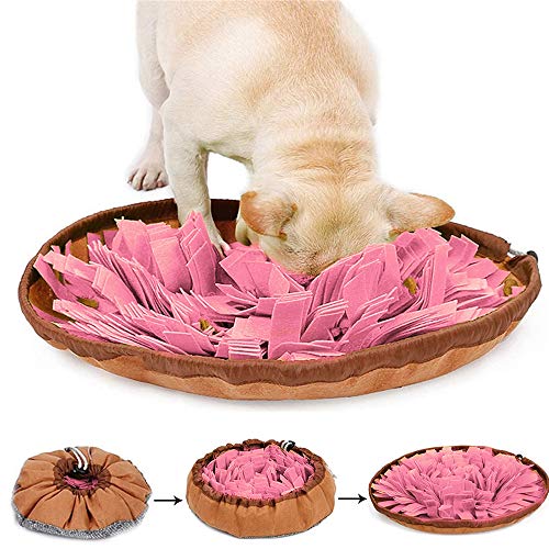 laamei Schnüffelteppich Hund, Schnüffelmatte für Hunde, Schnüffeldecke für Hunde Leckerli, Schnüffelspielzeug Hund groß, Hundespielzeug Intelligenz Schnüffelteppich thumbnail