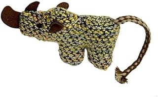 Multipet 60020277 7 in. Berber Animals Cat Toy Assorted Color