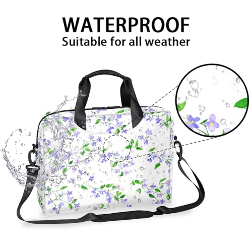 Bolso para Laptop 16 Pulgadas Resistente al Agua Morado Claro miniatura 2