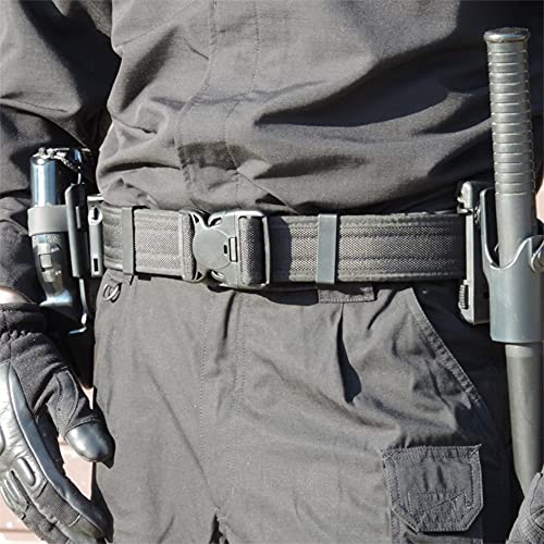 TacFirst Dienstkoppel schwarz inkl. Untergürtel (M)