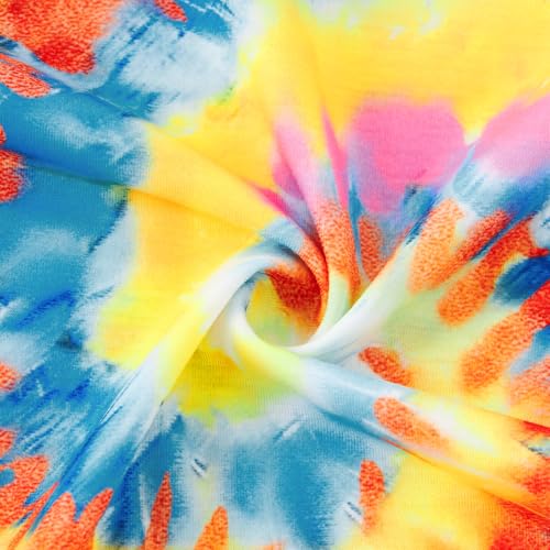 Image of Boys Tie Dye Shirt Kids Rainbow Shirts Size 4-16