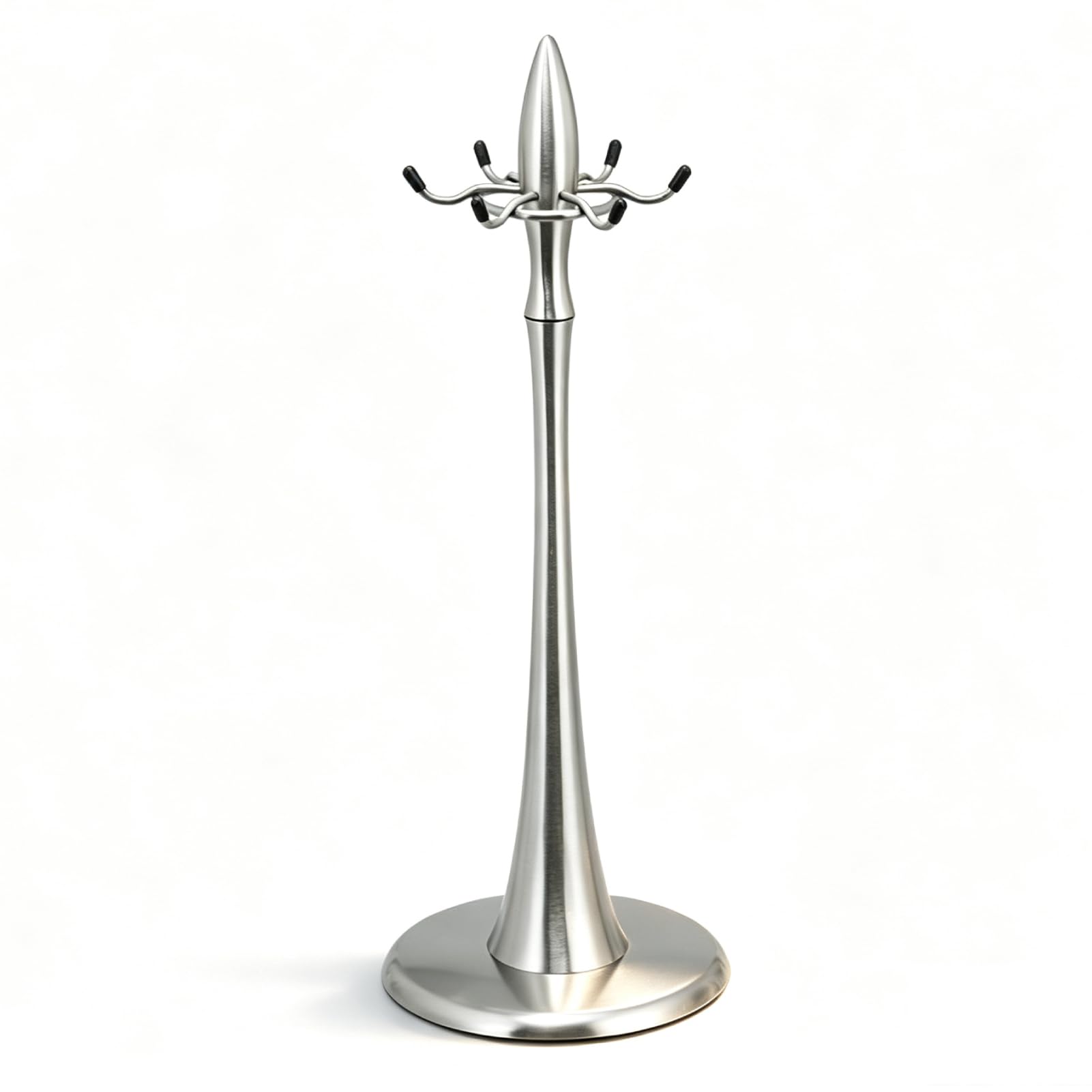 6 Ganchos Organizador Giratorio Para Utensilios De Cocina, Soporte Para Utensilios De Cocina De Acero Inoxidable Con Organizador Para Colgar Espátulas Soporte Utensilios Cocine Para Espátula Y Cuchara