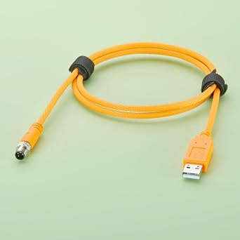 USB Configuration Cable to PC USB to Serial M8 4 Pin RS232 with FTDI Chip PLC Programming Cable Compatible with Sick DSL-8U04G02M025KM1 (1m/3.28ft)