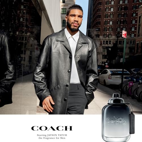image for Coach For Men Eau de Toilette - Long Lasting Fragrance with notes of P