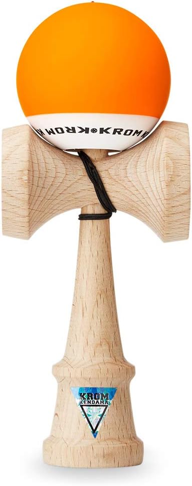 Kendama POP Orange – Flawless Balance – Strong and Durable – Enhanced Cognitive Skills – Improved Balance, Reflexes, and Creativity – Kendama Model Pro Made For Beginners and Experts