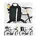 GEARONIC TM Cycling Bike Bicycle Rear Tail Seat Trunk Bag Pannier Pouch Rack Shoulder Travel - Black