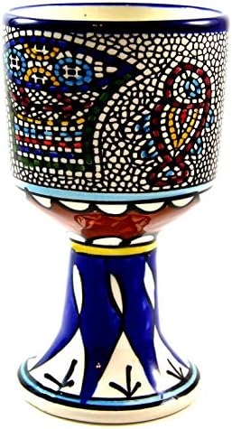 The Loaves and Fish Wine Cup (Chalice) Large - 6 Inches