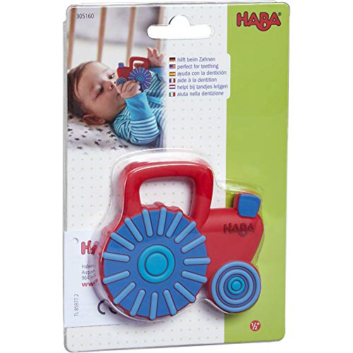 Haba Tractor Silicone Teether #TOP1