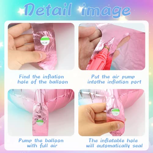 Unicorn Birthday Decorations For Girls, Unicorn Theme Party Supplies Include Rainbow Unicorn Balloons, Moon And Star Balloons, Large Number Foil Balloons, Unicorn Birthday Party Decor Set (3Rd) #TOP3