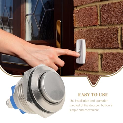 OSALADI 2 Peças De Campainha Iluminado Painel De Montagem Redondo Carrilhão Fornecimento