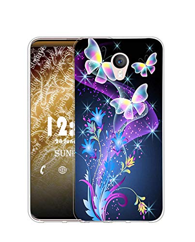 Sunrive Cover compatibile con Meizu M3 Note, Custodia Case in