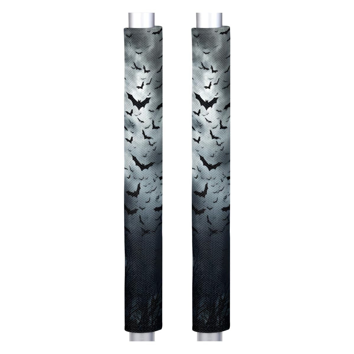 Halloween Refrigerator Door Handle Covers Set of 2, Halloween Bats Fridge Handle Covers Appliance Handle Covers Protector for Microwave Oven Stove Dishwasher, Keep Your Kitchen Appliance Clean
