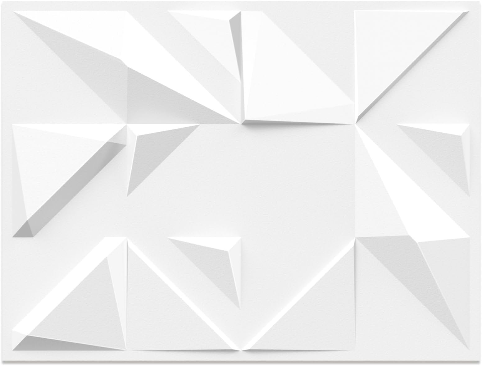 24PC 3D Wall Panels, 15.7"x11.8" Modern Geometric Wall Panel Interior Accent Wall Tiles for Living Room Hotel Office, Coving 31 Sq.Ft