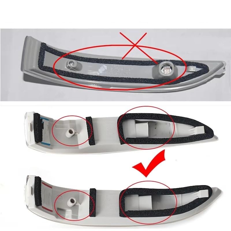 Clignotant rétroviseur LED gauche étanche pour Hyundai Tucson IX35 - 4